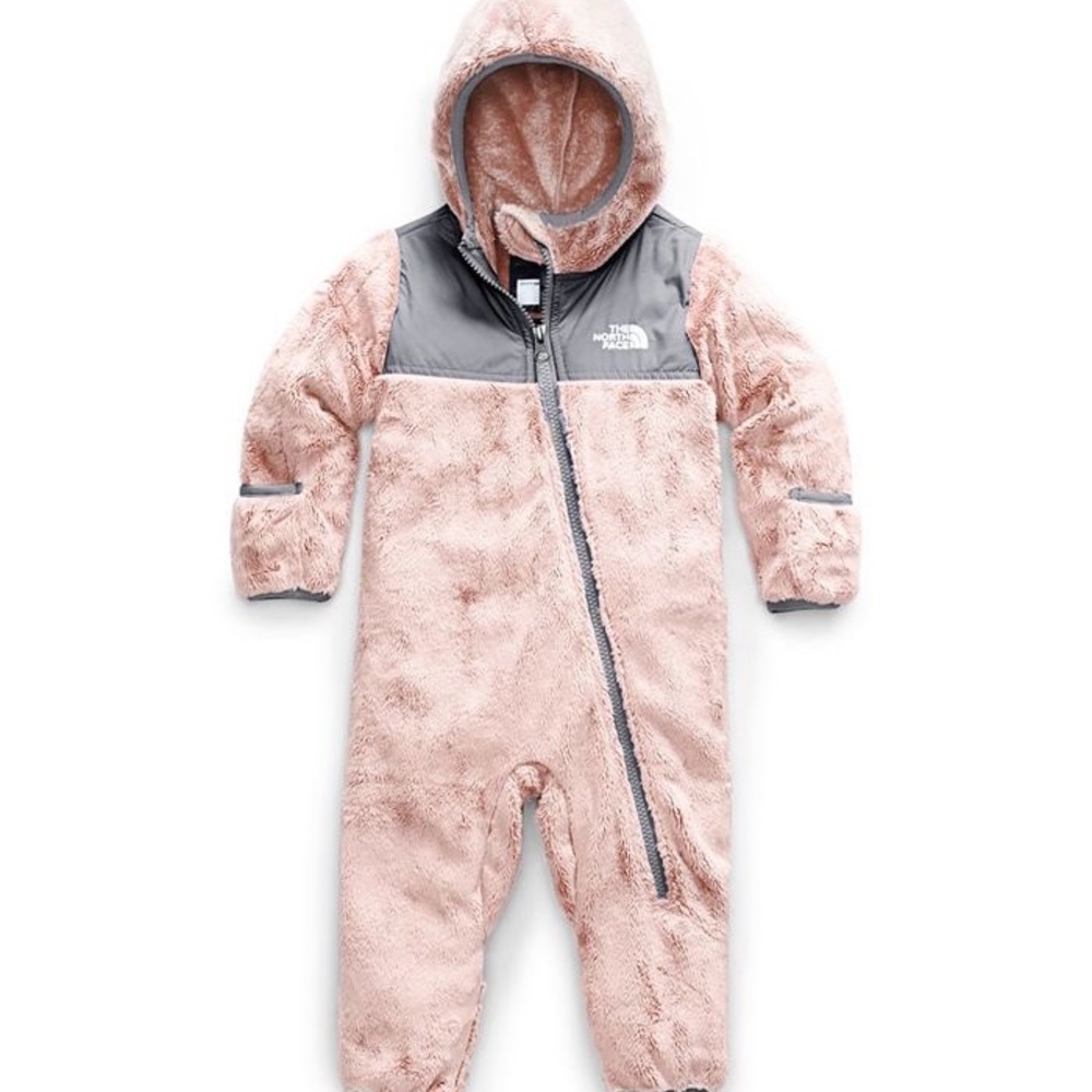 Brand New with Tags The North Face infant oso one piece pink salt size 12-18 M